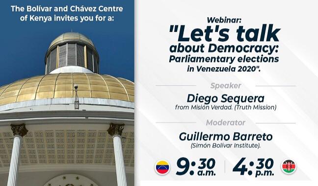 Investigador venezolano expone ante movimientos sociales africanos los retos de Venezuela de cara a las elecciones parlamentarias del 6D