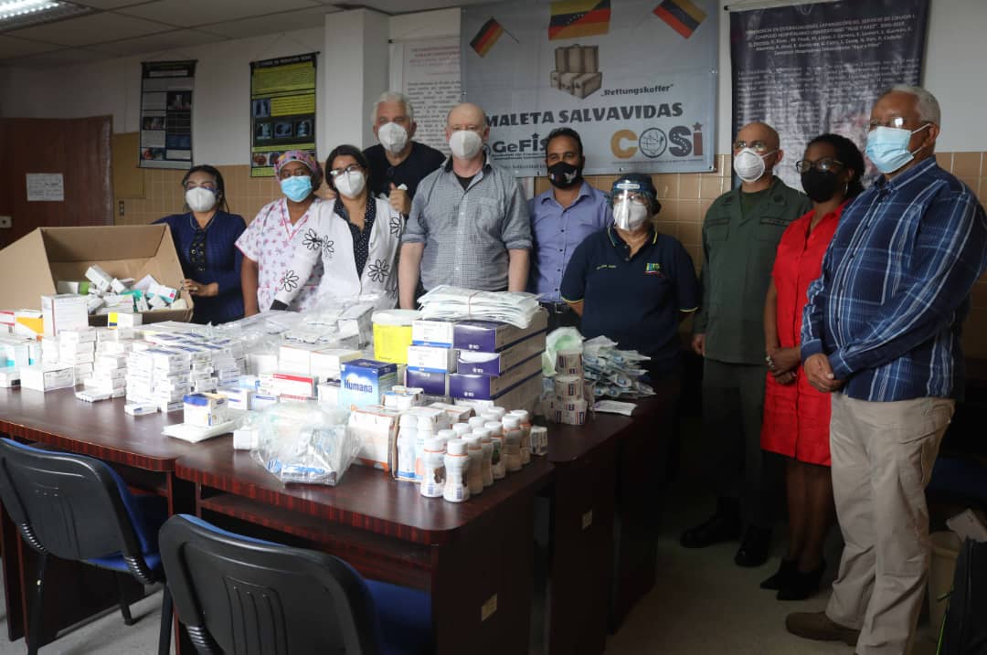 Hospital Ruíz y Páez del estado Bolívar recibe donativos para pacientes oncológicos del proyecto Maleta Salvavidas