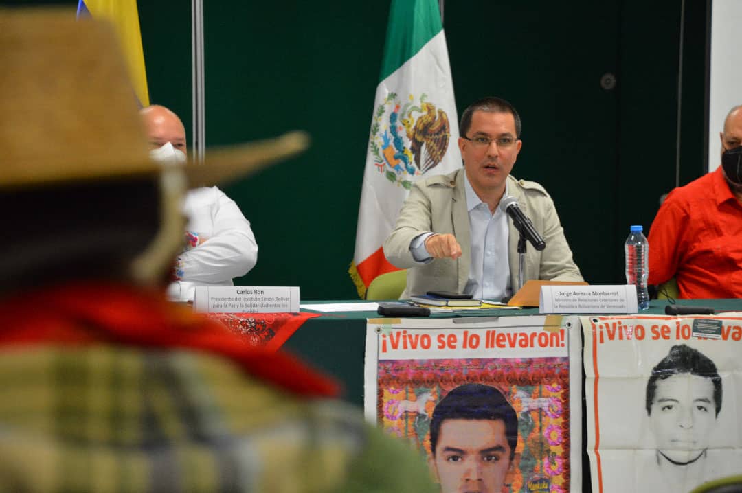 Canciller Arreaza participa en foro “Unidad Latinoamericana: Desafío impostergable de nuestros pueblos» en México